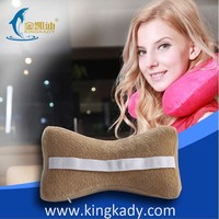 Vente chaude personnalisé mousse à mémoire de forme voiture cou oreiller chambre-espace soutenant et relaxant avec motif de caractère