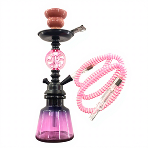 <span class=keywords><strong>Chicha</strong></span> Narguilé de Luxe en Alliage d'Aluminium Haute Qualité, <span class=keywords><strong>Chicha</strong></span> en Verre Haut de Gamme, Narguilé Fantaisie pour Magasin Spécialisé - Product Image 1