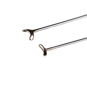 Materiali ortodontici clinici dentali in acciaio inossidabile fermaglio dentario per protesi acrilica parziale - Product Image 1