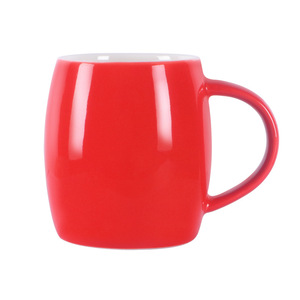 แก้วเซรามิกสีแดง แก้วกาแฟสีพื้น ของขวัญสำหรับเครื่องดื่ม สไตล์นอร์ดิก HB-001 - Product Image 4