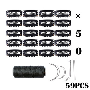 59pcs nhựa hình chữ U kẹp & hình chữ <span class=keywords><strong>C</strong></span> đa chứ<span class=keywords><strong>c</strong></span> năng Mó<span class=keywords><strong>c</strong></span> kim 32mm tó<span class=keywords><strong>c</strong></span> Snaps & Clip tó<span class=keywords><strong>c</strong></span> giả tó<span class=keywords><strong>c</strong></span> mở rộng <span class=keywords><strong>c</strong></span>ông <span class=keywords><strong>c</strong></span>ụ - Product Image 6