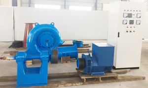 프리 에너지 75kw 프랜시스 수력 터빈 발전기 포스터 HL220-WJ-35 18m-60m 디자인 헤드 220V/380V/400V - Product Image 6