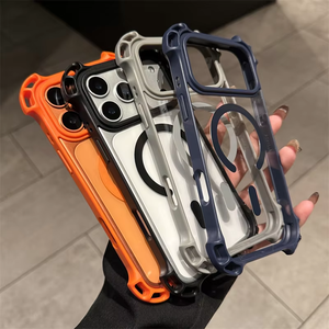 Funda Transparente para Teléfono con Esquinas Reforzadas a Prueba de Golpes para iPhone 17 Pro Max, 17 Pro, 16 Plus, 16, 15, 14, 12, Funda Protectora - Product Image 4