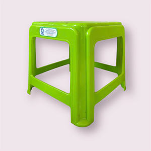 Silla apilable de plástico, 25x25x26cm, cómoda, antideslizante, moderna, resistente y con gran capacidad de carga - Product Image 1