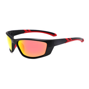 Lunettes de soleil polarisées pour hommes, protection UV400, monture PC, verres TAC, pour la pêche, le cyclisme et les activités de plein air - Product Image 1