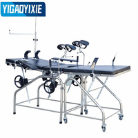 Table d'examen manuelle portable à prix compétitif, vente directe d'usine, meilleure vente, pour usage médical