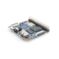 Banana Pi BPI-M2 Magic Allwinner A33 Quad Core CPU 512 Mo de RAM 8 Go EMMC Android/Linux Carte de développement avec alimentation WiFi/BT 5V 2A