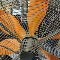 Ventilateur mobile d'entrepôt 2m, ventilateurs industriels à haut débit et basse vitesse, solution de refroidissement portable pour quais de chargement et distribution