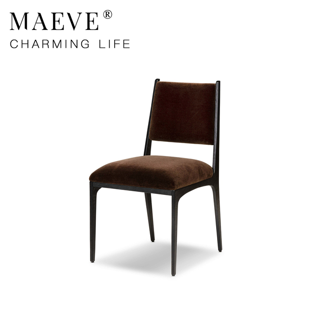 Modern Minimalist Solid Wood Designer Chair Elegant Dining Room Chairs for Home