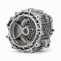 Pièces automobiles légères en métal imprimées en 3D sur mesure, boîtier de moteur en alliage d'aluminium imprimé en 3D pour véhicules à énergie nouvelle