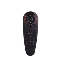 Souris aérienne G30S à prix de gros, 2.4G, gyroscope, sans fil, 33 touches, télécommande vocale intelligente avec apprentissage IR, en stock