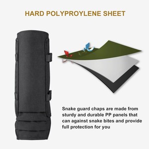 <span class=keywords><strong>Ghette</strong></span> a serpente per la caccia di resistenti Snake guardings protezione dal morso di serpente per la parte inferiore delle gambe <span class=keywords><strong>con</strong></span> dimensioni regolabili - Product Image 5