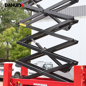 Système de direction pour nacelle ciseaux électrique chenillée robuste, capacité 320 kg, avec plateforme extensible - Product Image 6