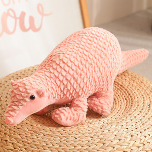 Nuevo Peluche Realista de Pangolín, Juguete de Compañía para Dormir con Relleno de Algodón PP, Ideal para Máquinas de Juguetes, Lindo y Divertido - Product Image 3