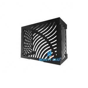 Unidad de CA de <span class=keywords><strong>aluminio</strong></span> para exteriores, cubierta decorativa de Metal para revestimiento de <span class=keywords><strong>aire</strong></span> <span class=keywords><strong>acondicionado</strong></span>, de fábrica - Product Image 1