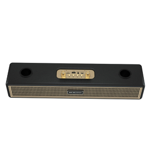 BoomsBass in legno musica suono bar Karaoke macchina con Mini doppio microfono Wireless portatile Karaoke cassa audio per feste a casa - Product Image 3