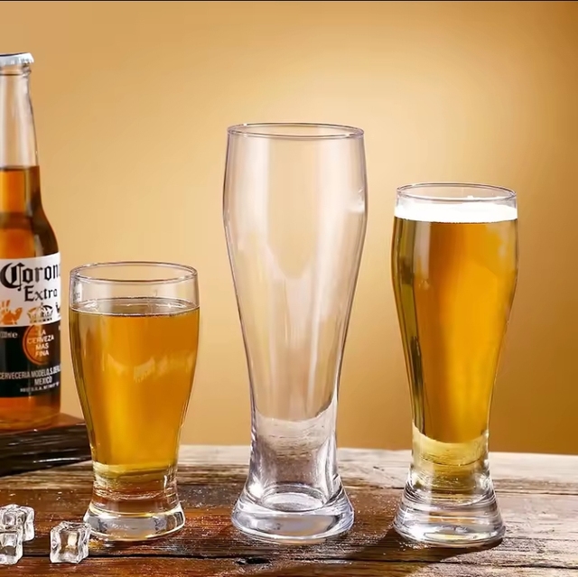 True Wheat Beer Glasses Craft Brew Lovers Glassware Large Beer Glasses Clear Glass