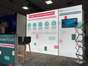 Tradeshow Exhibition Booth <strong>Display</strong> Tension Fabric Backdrop SEG <strong>Pop</strong> <strong>up</strong> Led Backlit Light Box Exhibition Trade Show <strong>Stand</strong> - Product Image 6