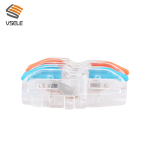 <span class=keywords><strong>Mini</strong></span> Spl 2 Trong 4 out Màu Xanh Cam Đòn Bẩy Nut Phổ Nối Nhỏ Gọn Dây Kết Nối Nhanh Chóng Splice Cáp Trong Suốt Hệ Thống Dây Điện - Product Image 5