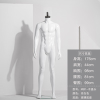 Usine En Gros Modèle Accessoires Mâle Plein Corps Affichage Cadre Fenêtre Simulation Costume Factice Vêtements Corps Humain Hommes Mannequin