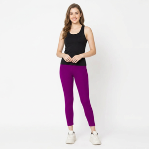 High-Waisted Slimming Women's Yoga Pants Side Pocket Athletic Running Trousers Fitness Sporty Hip Leggings with Custom Logo - Product Image 1