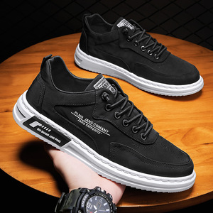Zapatillas Deportivas Casuales Modernas y Versátiles, Antideslizantes, Impermeables, Resistentes al Desgaste, Ligeras, con Cordones, para Hombre - Product Image 1