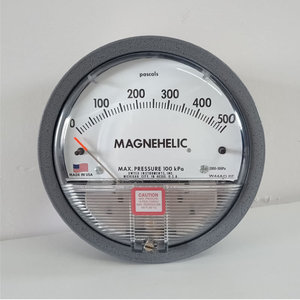   Manomètre différentiel magnétique 0-500 Pa à double échelle, type pointeur - Product Image 1