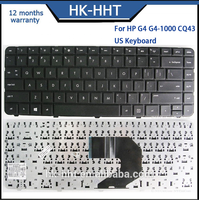 Clavier d'ordinateur portable HK-HHT US pour HP Compaq CQ43 CQ43-100 G4 G6 G4-1000 G6-1000