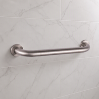 Barre d'appui murale en acier inoxydable brossé pour salle de bain, main courante de sécurité pour douche, rail de soutien pour toilettes handicapées