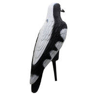Décoration de jardin en plastique Forme d'oiseau Chasse Pie Leurre 314x143x424mm