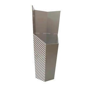 Supermercado personalizado para estantes de exhibición de cartón corrugado Pop Punto de venta Standee de cartón con contenedores de descarga para promociones - Product Image 3