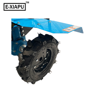 Motoculteur miniature à essence E-XIAPU à haut rendement, 170f, démarrage électrique