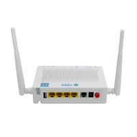 Modem Router FTTH 1GE 3FE 1TEL WIFI F663nv9 Antena Eksternal GPON ONU ONT BEKAS F663Nv3a