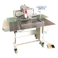 Machine à coudre industrielle programmable multifonctionnelle à lit plat pour sacs en cuir et chaussures, informatisée, haute vitesse, automatique