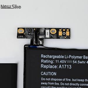 100% Compatible 54.5Wh 4781mAh A1713 batería para portátil para <span class=keywords><strong>Macbook</strong></span> <span class=keywords><strong>Pro</strong></span> Retina 13 pulgadas <span class=keywords><strong>A1708</strong></span> año 2016 <span class=keywords><strong>2017</strong></span> batería de repuesto - Product Image 3