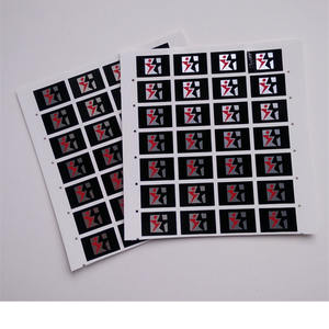 Étiquette de feuille d'or d'autocollant d'<span class=keywords><strong>aspirateur</strong></span> Top Saling avec estampage de ruban - Product Image 1