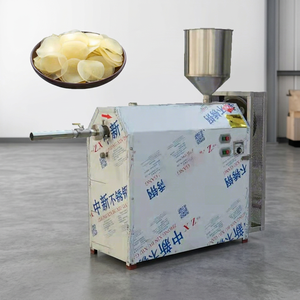 Fully Automatic Small Prawn Cracker Making Machine | Leisure Snack Shrimp Chips <b>Slicing</b> Machine - Product Image 2