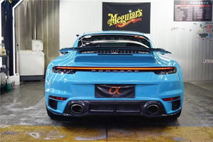 Kit carrosserie ZNDR pour 992 New TurboS avec pare-chocs, diffuseur, aileron et jupes latérales – Amélioration autocollante pour remplacement/réparation - Product Image 4