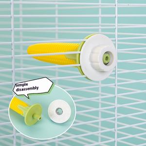 Soporte de plástico para pájaros Pastoral, respetuoso con el medio ambiente, amoladora de uñas para interiores, suministros de pico, palo de garra de loro esmerilado para Estación de pájaros - Product Image 1