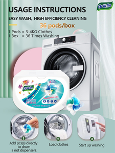 Capsules de détergent à <span class=keywords><strong>lessive</strong></span> <span class=keywords><strong>liquide</strong></span> naturel pour bébé 4 <span class=keywords><strong>en</strong></span> 1 Dosettes de gel jetables écologiques pour le lavage des vêtements <span class=keywords><strong>en</strong></span> <span class=keywords><strong>poudre</strong></span> - Product Image 6