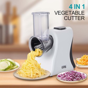 Coupe-légumes électrique Winningstar 4 en 1, trancheuse et râpeuse pour usage en cuisine - Product Image 2