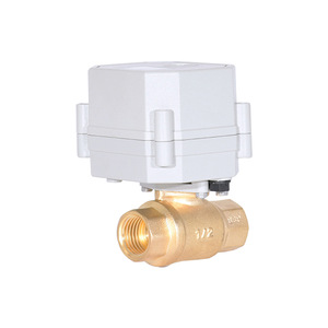 TONHE Electric Ball Valve 1/2 In Brass Water Gas Liquid Normal Temperature High <b>Sealing</b> Performance - Product Image 5