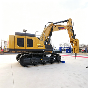 รถขุดไฮดรอลิกแบบตีนตะขาบ XE650GK สำหรับงานขุดฐานรากเขื่อน งานเติมดินขึ้นเขื่อน งานก่อสร้างโครงการขนาดใหญ่ด้านการชลประทาน - Product Image 6