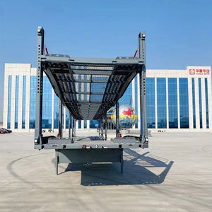 Semi-remorque porte-voitures double pont, prix usine, vente directe OEM, capacité 8 véhicules, semi-remorque de transport de marchandises - Product Image 2