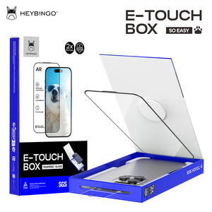 Pellicola Protettiva in Vetro Temperato Anti-riflesso E-<span class=keywords><strong>touch</strong></span> AR <span class=keywords><strong>per</strong></span> iPhone 17 Pro Max 16 15 con Kit di Installazione Facile - Product Image 1