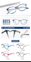 Nouvelles lunettes optiques en acétate écaille de tortue à couleurs contrastées, monture tendance de haute qualité pour myopie