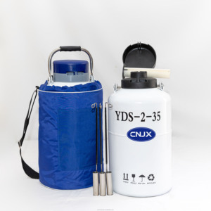 YDS-2 Nouveau conteneur Dewar en alliage d'aluminium <span class=keywords><strong>de</strong></span> 2 <span class=keywords><strong>L</strong></span> pour <span class=keywords><strong>azote</strong></span> liquide, réservoir cryogénique à haute productivité - Product Image 6