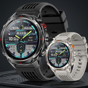 HT37 FitCloudPro Women's GPS Smartwatch Silicone Sleep Activity Tracker IP68 Waterproof 5-10 Days <b>Battery</b> Calls Call Reminder - Product Image 3