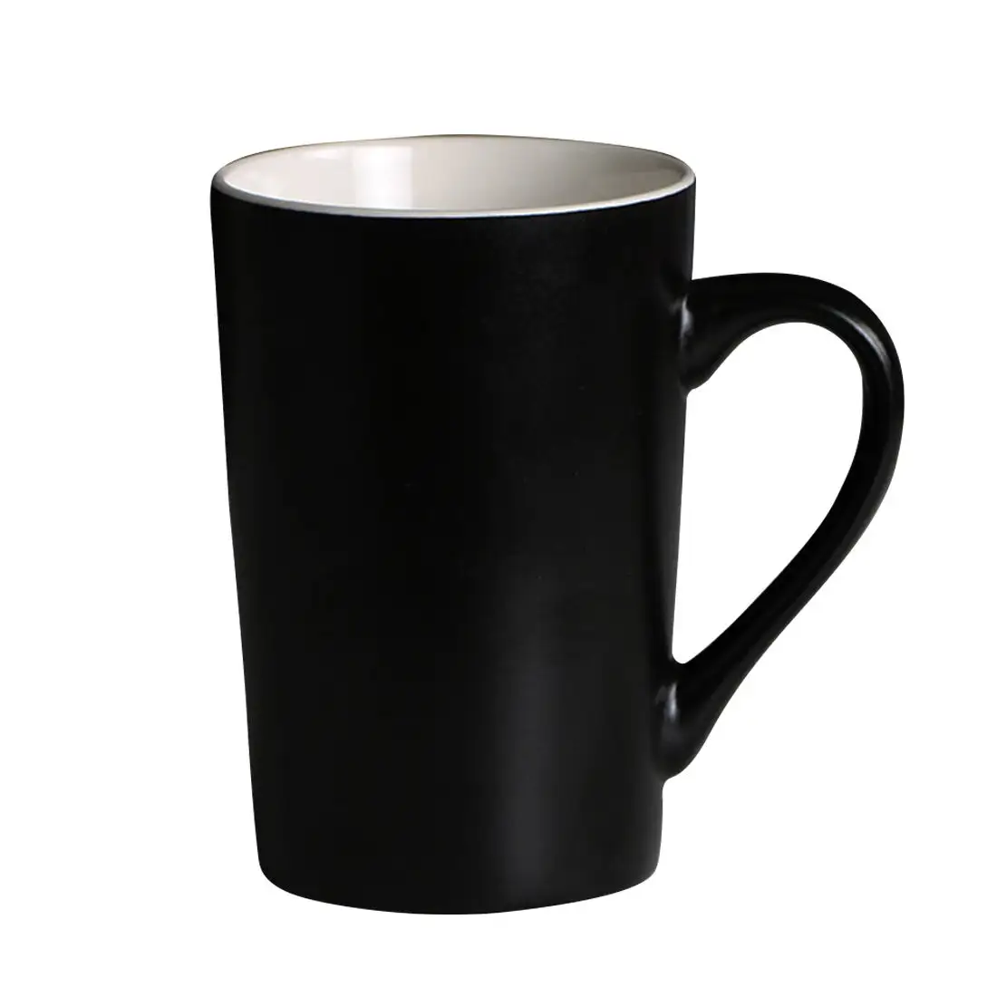 Großhandel benutzer definierte Farbe Logo mit kreisförmigen Griff leer Tassen gedruckt Sublimation beschichteten Knochen China Lieferant Keramik Kaffeetassen