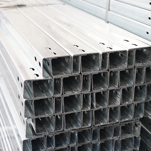 Systèmes de montage photovoltaïque en acier en forme de U ZAM C avec trous, longueur et épaisseur personnalisées - Product Image 4